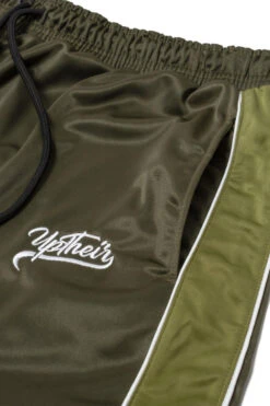 Uptheir Trials Script Logo Poly Joggers - Green -Famous Menswear Store tumbnail 11a0c36a a63b 4907 9b6c 59852b86a7bb