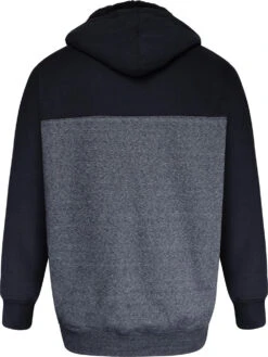 Kam Block Panel Sherpa Lined Hoody - Navy -Famous Menswear Store tumbnail 121bc382 f8d5 4d37 91a1 915fd4a4b3f8