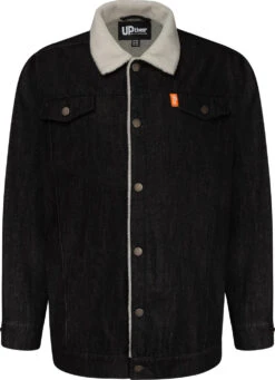 Uptheir Ballan Sherpa Lined Trucker Jacket - Black -Famous Menswear Store tumbnail 12c9371b 632b 483f a0de af32af7e4516 1