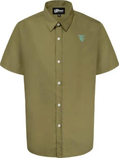 Uptheir Harvard Classic Short Sleeve Shirt - Olive Branch