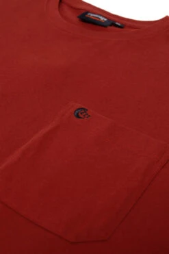 Espionage Matched Crew Neck Pyjama Top T-Shirt - Rust -Famous Menswear Store tumbnail 13aa51ef e92e 4b37 87ea fe7a6440fb5a