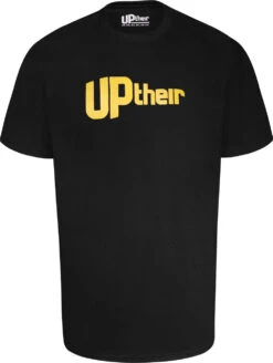 Uptheir Flok Logo Print Crew Neck T-Shirt - Black 6 Uptheir Flok Logo Print Crew Neck T-Shirt - Black -Famous Menswear Store tumbnail 16acce6e f1f7 48a4 aeb4 24e458d31912