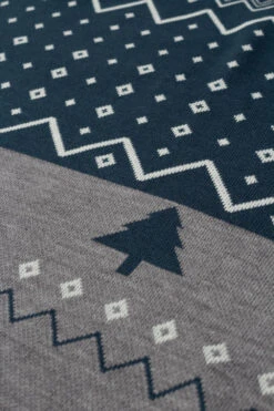 Uptheir Hawk Fair Isle Christmas Sweater - Sailor Blue -Famous Menswear Store tumbnail 19cf3009 515f 40e7 a251 9420d99b81ed