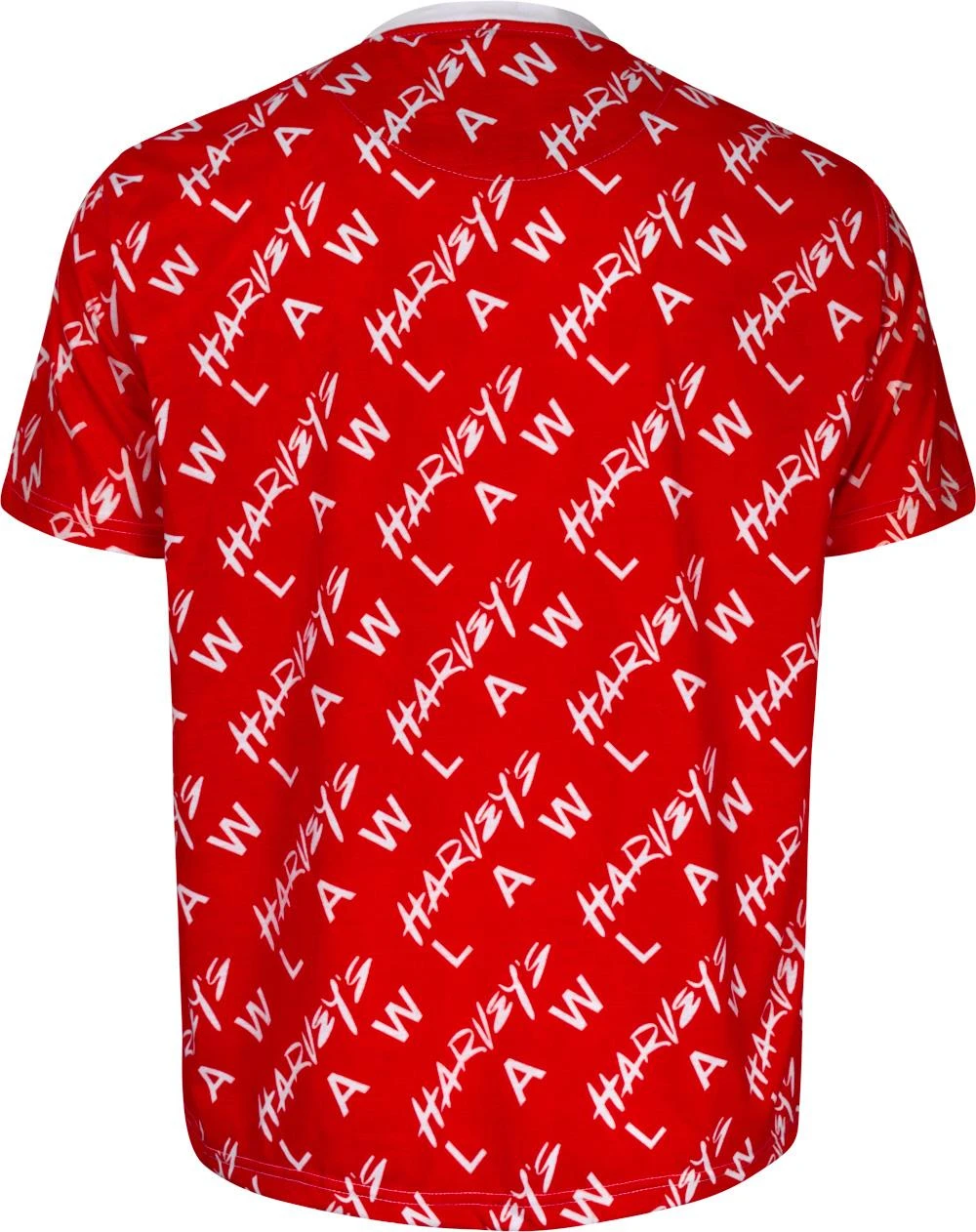 Uptheir Get Serious All Over Print T-Shirt In Red 5 Uptheir Get Serious All Over Print T-Shirt In Red - Image 3