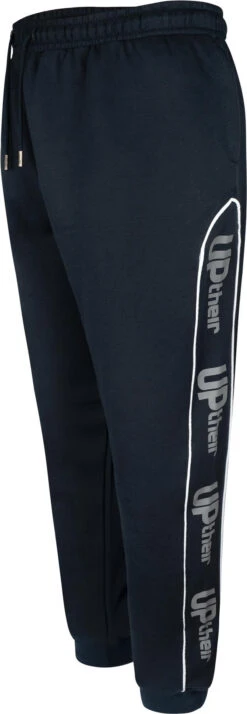 Uptheir Pierce Branded Tape Panel Joggers - Navy -Famous Menswear Store tumbnail 1b9ada63 93bd 467f b05e 63a35f7fa471