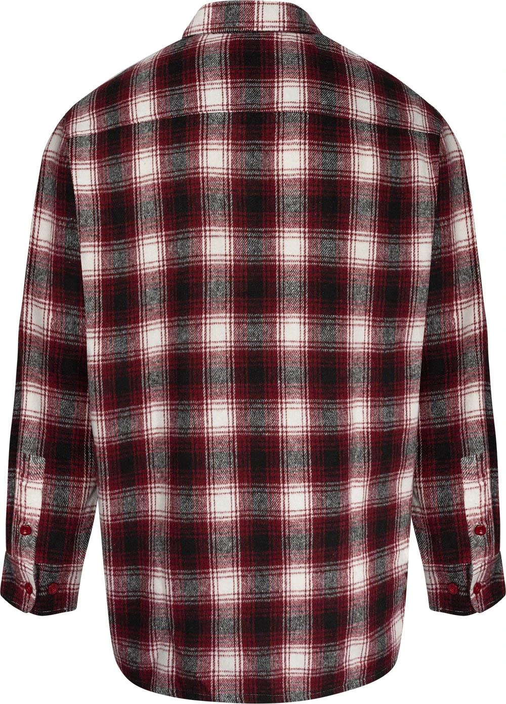 Uptheir Argan Long Sleeved Flannel Shirt - Cabernet 3 Uptheir Argan Long Sleeved Flannel Shirt - Cabernet
