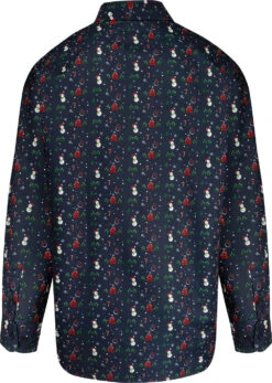 Uptheir Shire All Over Christmas Print Shirt - Navy -Famous Menswear Store tumbnail 1cbfedfc 52a2 4ca7 bd12 9b07aae42d23