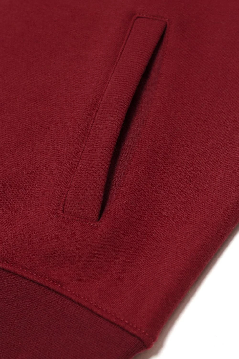 Uptheir The Roller Zip Through Gilet - Burgundy Black 7 Uptheir The Roller Zip Through Gilet - Burgundy Black - Image 5