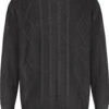 Uptheir Cole Zip Through Knitted Sweater - Charcoal -Famous Menswear Store tumbnail 1d038ec8 c357 48c7 9364 1befa3f36f2e