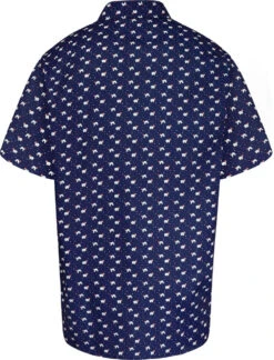 Uptheir Ruzz All Over Polar Bear Print Shirt - Navy -Famous Menswear Store tumbnail 1e70b098 a028 4f36 b127 c57b6089ad43