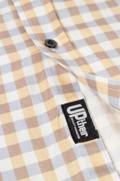 Uptheir Malpas Short Sleeve Checked Shirt - Yellow 11 Uptheir Malpas Short Sleeve Checked Shirt - Yellow -Famous Menswear Store tumbnail 1fae189e 2272 4553 b796 82319cc0aa00