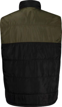 Uptheir Attack Sleeveless Puffa Gilet - Black
