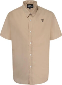 Uptheir Harvard Classic Short Sleeve Shirt - Irish Cream