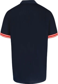 Uptheir Butter TALL Striped Tape Detail Polo Shirt - Navy -Famous Menswear Store tumbnail 26c015f1 769e 438f a10c 044948d46afc