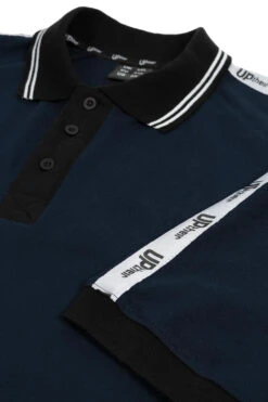 Uptheir Rapid Fire Classic Tape Polo - Navy -Famous Menswear Store tumbnail 27a80fa2 16bf 4484 8a04 1a5454292634