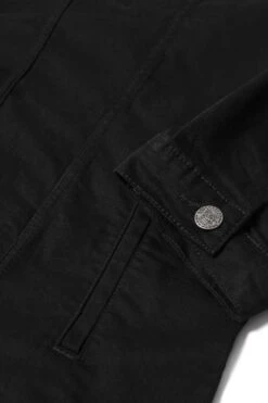 Kam Stretch Western Denim Jacket - Black -Famous Menswear Store tumbnail 28e0d5ae 9822 4808 9ebf 71774f8acfef