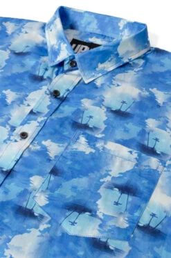 Uptheir Carn Ombre Desert Island SS Shirt - Blue 9 Uptheir Carn Ombre Desert Island SS Shirt - Blue -Famous Menswear Store tumbnail 29f670d9 8e89 4096 8e97 85fe9877f647
