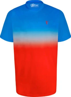 Uptheir Vibe One Fade Effect Crew Neck T-Shirt - Orange Blue 6 Uptheir Vibe One Fade Effect Crew Neck T-Shirt - Orange Blue -Famous Menswear Store tumbnail 2b9f716d 2bdf 4044 b749 19a595a57e7c