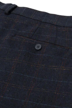 Uptheir Dundee Formal Tweed Suit Trousers - Navy -Famous Menswear Store tumbnail 2bd725bd 2d57 423f b8c7 0f83060a1728