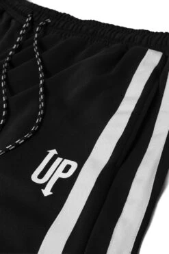 Uptheir Belsay TALL Twin Tape Side Seam Joggers - Black -Famous Menswear Store tumbnail 2d405d00 0917 459c bf8e 1ce8b465f8c7