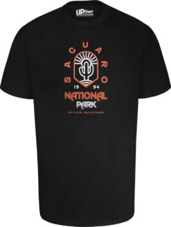 Uptheir Samuel Logo Print Crew Neck T-Shirt - Black -Famous Menswear Store tumbnail 2d459fd1 685e 42b6 a10b 5a4a3e25b44e