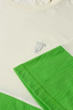 Uptheir Clivey Crew Neck Colour Block T-Shirt - Green -Famous Menswear Store tumbnail 30ff6ba6 ae51 4de8 a838 33a1f8ce6c95