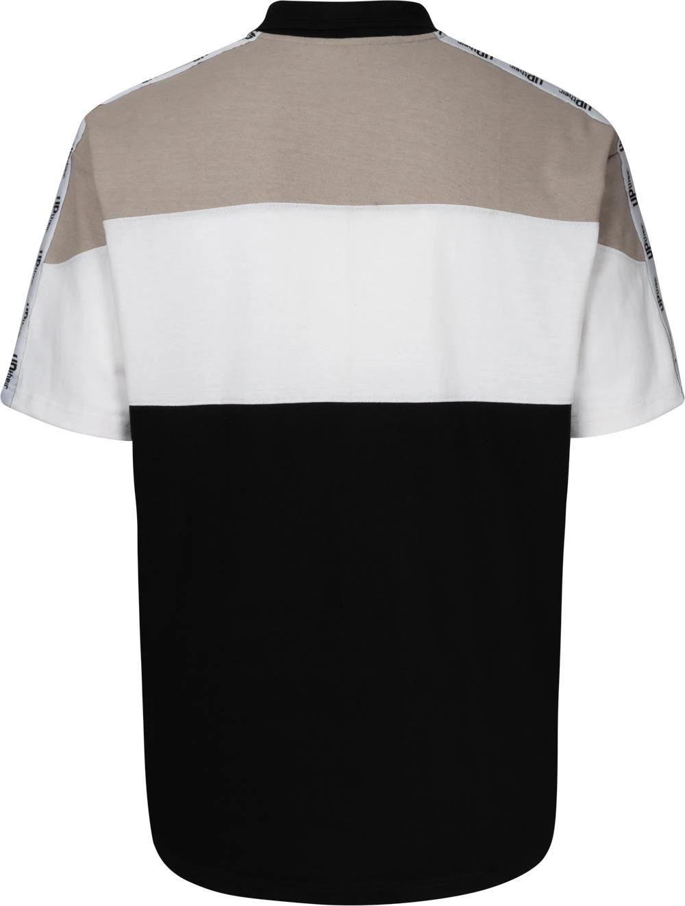 Uptheir Rumour Has It Polo With Branded Taping - Black 4 Uptheir Rumour Has It Polo With Branded Taping - Black - Image 2