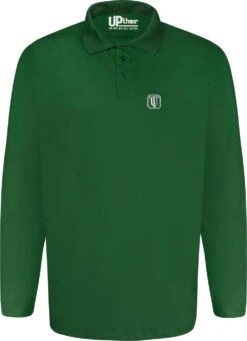 Uptheir Fell Long Sleeve Classic Polo Shirt - Dark Green 6 Uptheir Fell Long Sleeve Classic Polo Shirt - Dark Green -Famous Menswear Store tumbnail 32349878 6546 47aa 88da 2b5aace442be