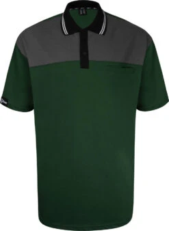 Uptheir Up To No Good Polo With Pocket Detail - Green
