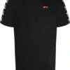 Uptheir Tri Two TALL Shoulder Tape V-Neck T-Shirt - Black -Famous Menswear Store tumbnail 3349057f 3725 427d 8be5 58ddd5bc1624