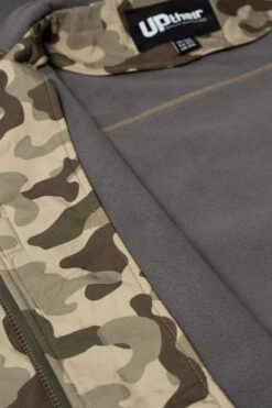 Uptheir Coley Camo Print Soft Shell Jacket - Camo Green -Famous Menswear Store tumbnail 349bea77 0730 459b 8a2a c775335d3f4f