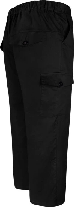 Uptheir Mali Elasticated Waist Cargo Pants - Jet Black 10 Uptheir Mali Elasticated Waist Cargo Pants - Jet Black -Famous Menswear Store tumbnail 3585d741 b7c4 48cf bbe0 12ffdc6e08bc