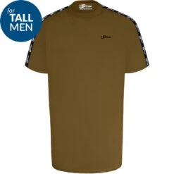 Uptheir Tri TALL Shoulder Tape Crew Neck T-Shirt - Green 7 Uptheir Tri TALL Shoulder Tape Crew Neck T-Shirt - Green -Famous Menswear Store tumbnail 366c5222 a469 424b b807 d8b7ec65d0c1
