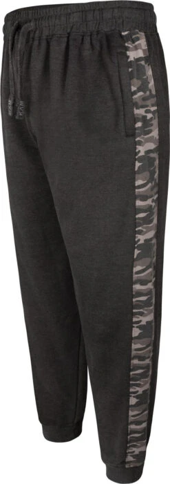 Kam Cuffed Hem Camo Panel Jogger - Charcoal -Famous Menswear Store tumbnail 36a59bd0 a9f1 4016 8ecc 67b575bc5547 1