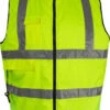 Basic Reversible Hi Vis Bodywarmer - Yellow -Famous Menswear Store tumbnail 36a9e746 88a3 4e93 a6d8 c5d25541705d