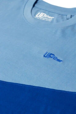 Uptheir Cube Crew Neck Colour Block T-Shirt - Blue 7 Uptheir Cube Crew Neck Colour Block T-Shirt - Blue -Famous Menswear Store tumbnail 36fe1f35 6150 4c58 b16b 53ad983dcde6