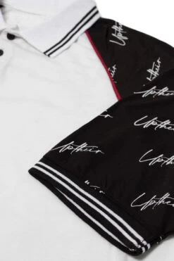 Uptheir Jace Tipped Polo With Contrast Piping - White -Famous Menswear Store tumbnail 3951f12a 4898 4ea5 822c dfd026d5983d