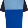 Uptheir Cube Crew Neck Colour Block T-Shirt - Blue -Famous Menswear Store tumbnail 3988e68c 699f 47e2 857e a41e8b97b3b3