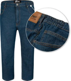 Uptheir Powerful Elasticated Waistband Jeans - Mid Wash -Famous Menswear Store tumbnail 398b4670 a45d 49a0 8bdc f0c66a3e3f1b 1