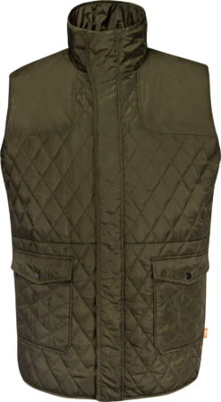 Uptheir Country Style Full Zip Gilet - Chive -Famous Menswear Store tumbnail 3acec886 9ed1 4d10 a580 9873d7e0ab08 1