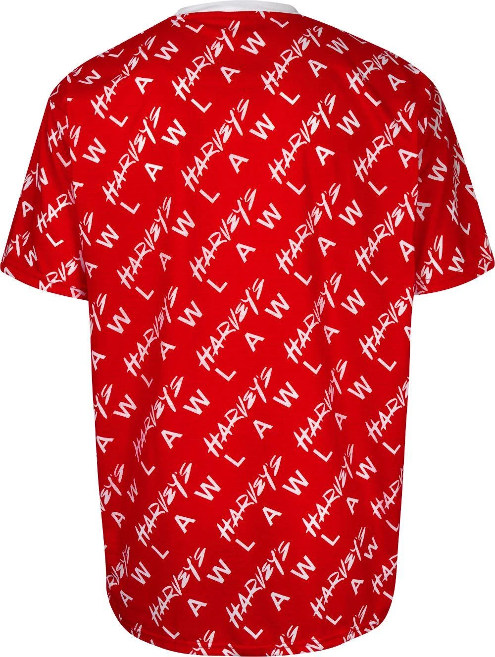 Uptheir Asher All Over Print T-Shirt In Red 4 Uptheir Asher All Over Print T-Shirt In Red - Image 2