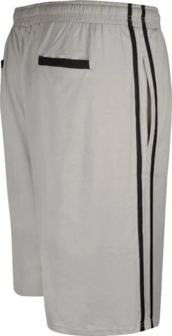 Uptheir Bucky TALL Contrast Stripe Shorts - Grey -Famous Menswear Store tumbnail 3c07e459 2a9b 45a4 bb11 af6726e660cb