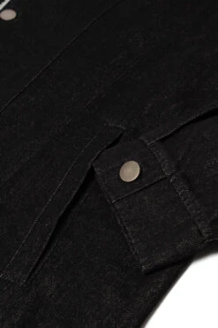 Uptheir Ballan Sherpa Lined Trucker Jacket - Black -Famous Menswear Store tumbnail 3d690e77 3521 4395 b4cc 755eca5538a4