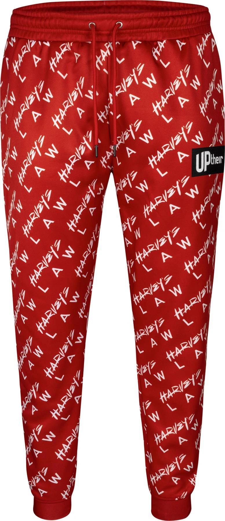 Uptheir Get Serious All Over Print Closed Jogger - Red 3 Uptheir Get Serious All Over Print Closed Jogger - Red