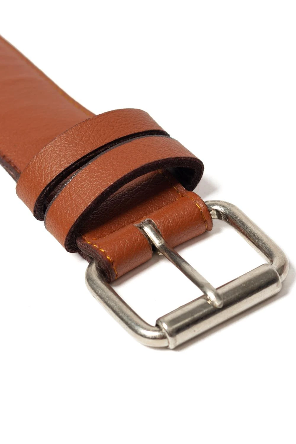 Uptheir Bully Outsized Men's Leather Belt - Brown 5 Uptheir Bully Outsized Men's Leather Belt - Brown - Image 3