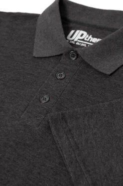 Uptheir Hamburg Classic Polo Shirt - Charcoal 7 Uptheir Hamburg Classic Polo Shirt - Charcoal -Famous Menswear Store tumbnail 3f2cbed2 f62d 4444 8b0e 5ebc6e05e3db