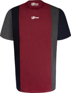 Uptheir Square Vertical Cut And Sew Block T-Shirt - Maroon 6 Uptheir Square Vertical Cut And Sew Block T-Shirt - Maroon -Famous Menswear Store tumbnail 42c43312 4a69 407f 87f1 adacd4680ed6