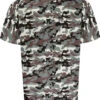 Uptheir Flok Camouflage Print Crew Neck T-Shirt - Green -Famous Menswear Store tumbnail 431ab6b3 bbba 4d13 b075 d56790d94774