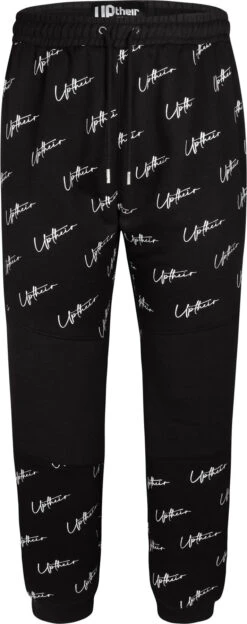 Uptheir Laugh Script Logo Joggers - Black -Famous Menswear Store tumbnail 4332b55b f865 4e9e 82f8 acdf7cdf26d4