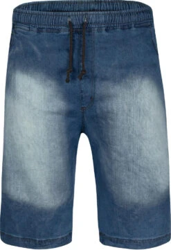 Uptheir Thrand TALL Elasticated Waist Denim Shorts -Dk Wash -Famous Menswear Store tumbnail 433b10db c3a4 42d6 b3c0 157c2c68f95b